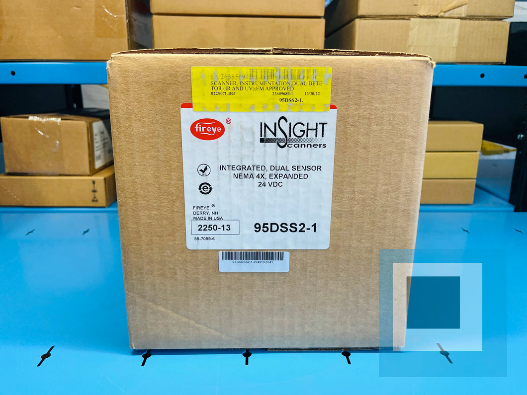 NEW Sealed - Fireye 95DSS2-1 InSight Scanners INTEGRATED, DUAL SENSOR NEMA 4X