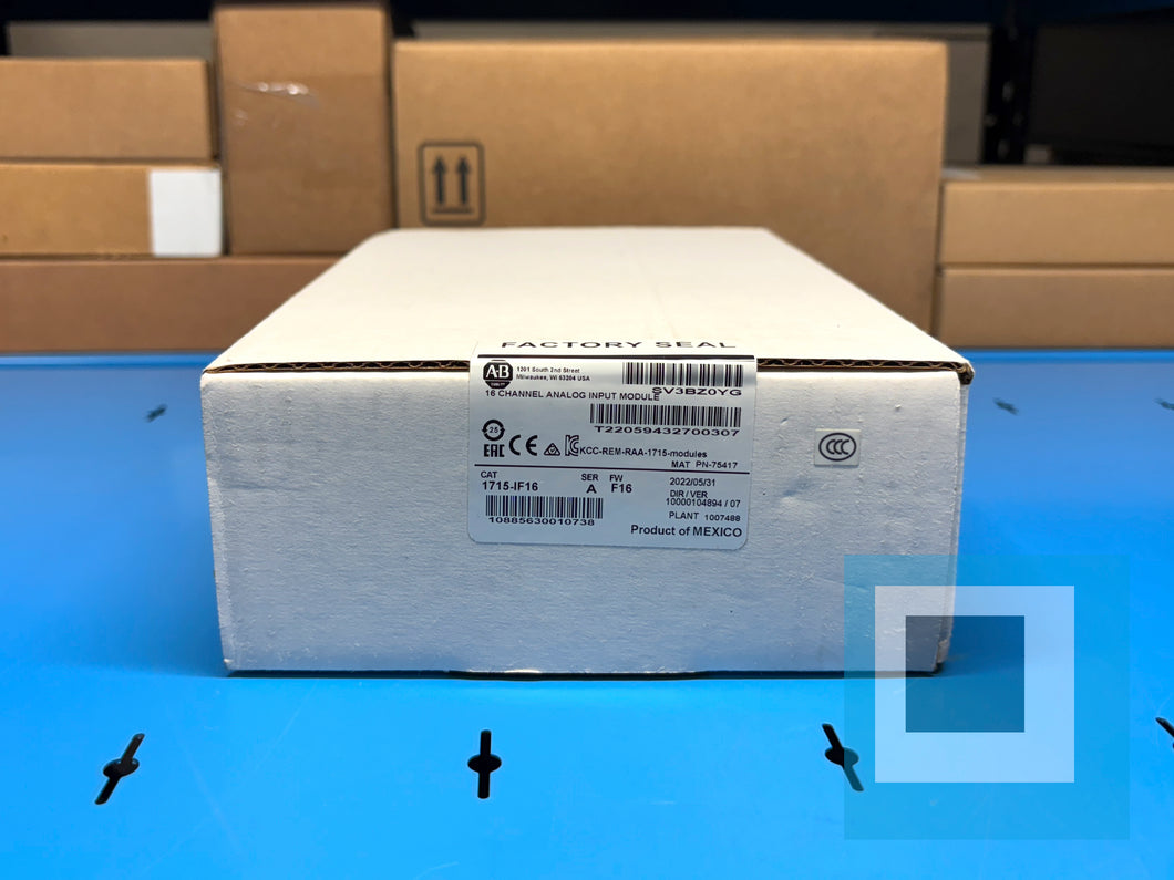 Allen-Bradley 1715-IF16 16-Point Analog Input Module – Surplus Sealed