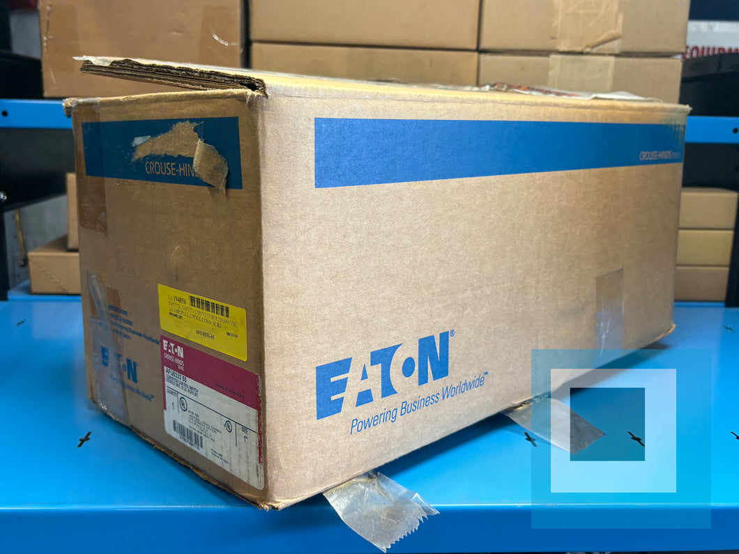 NEW - EATON / Crouse Hinds AFU0333 55 CONVEYOR CONTROL SWITCH DOUBLE END, 15 LB.