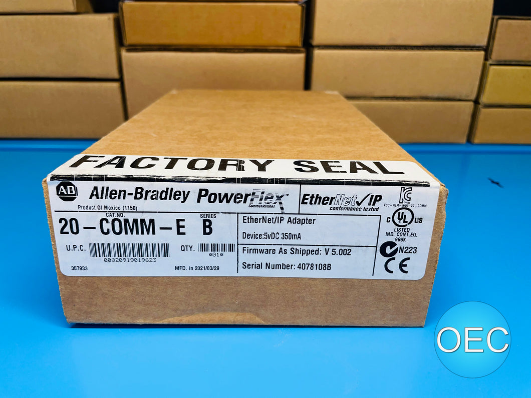 Allen-Bradley 20-COMM-E Series B PowerFlex Ethernet/IP Adapter