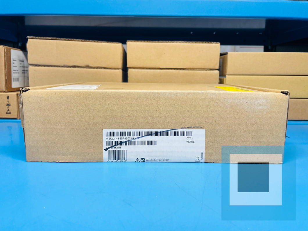 2019 Surplus NEW - Siemens 6AV2 143-6GA00-0SN0 KTP700DP SINAMICS Basic Panel 7