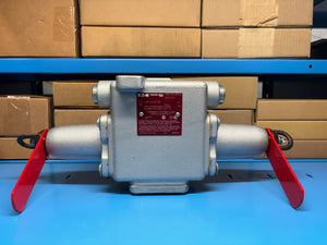 NEW - EATON / Crouse Hinds AFU0333 55 CONVEYOR CONTROL SWITCH DOUBLE END, 15 LB.