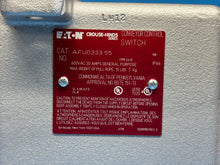 Load image into Gallery viewer, NEW - EATON / Crouse Hinds AFU0333 55 CONVEYOR CONTROL SWITCH DOUBLE END, 15 LB.
