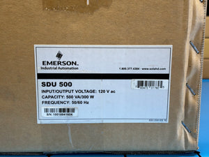 NEW - Emerson / SOLA Industrial UPS SDU 500 Power Supply Capacity: 500VA/300W