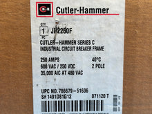 Load image into Gallery viewer, NEW - Cutler-Hammer JD2250F SERIES C INDUSTRIAL CIRCUIT BREAKER - 250 AMPS
