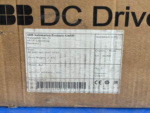 NEW - ABB DCS880-S02-0050-05X0 DC Drive with X13 Control Panel