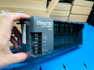 Automation Direct D2-06B-1 6-Slot I/O Base, DIN Rail Mount