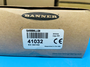 Banner Engineering Q45BB6LLQ6 Laser Polorized Retro Sensor 0.6-40M - New in Box