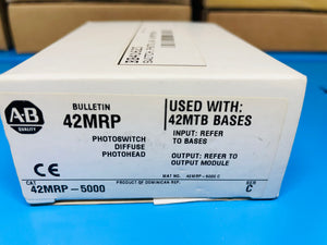 Allen-Bradley 42MRP-5000 PhotoSwitch Diffuse PhotoHead Photoelectric Sensor