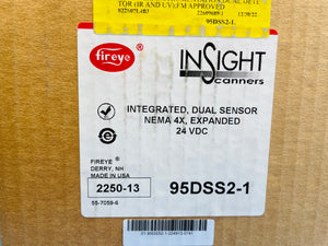 NEW Sealed - Fireye 95DSS2-1 InSight Scanners INTEGRATED, DUAL SENSOR NEMA 4X