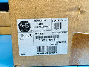 Surplus Allen-Bradley 1321-3R80-B /B BULLETIN 1321 LINE REACTOR - IN BOX SEALED